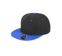 Result Core Bronx Original Flat Peak Snap Back Dual Colour Cap One Size Black/Re