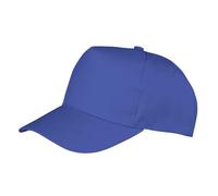 Result Rc84X Boston 5 Panel Cap - Royal, One Size
