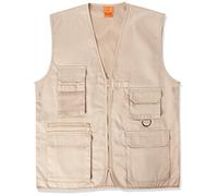 Result RE45A Adventure Safari Waistcoat - Camel, Medium