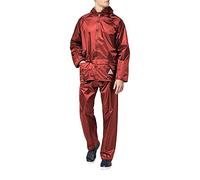Result RE95A Heavyweight Waterproof Jacket/Trouser Suit - Red, Large