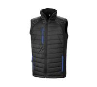 Result Recycled Compass padded softshell gilet - Mens, 100% Polyester, Organic