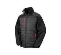 Result Recycled Compass padded softshell jacket - Unisex, 100% Polyester