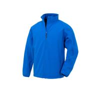 Result Soft Shell Jacket Genuine Recycled Printable Showerproof Mens M Royal Blue