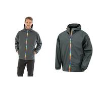 Result Recycled Prism PU waterproof jacket with recycled backing - Mens