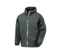 Result Recycled Prism PU waterproof jacket with recycled backing - Mens