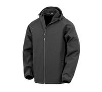 Result Recycled Recycled 3-layer printable hooded softshell - Mens