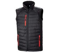 Result Compass Pad Softshell Gilet L Black/Red