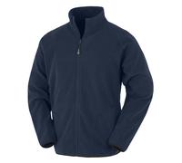 Result Genuine Recycled Mens Microfleece Jacket (XXL) (Navy)