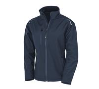 Result Women's Recycled 3-Layer Printable Softshell Jacket S Navy