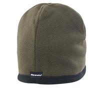 Result Reversible Micro Fleece Bob Hat Warm Winter Fleece Beanie (Olive, Large)