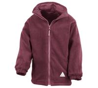 Result Reversible Storm Stuff Anti Pilling Fleece Waterproof Jacket in Burgundy | Size: 3-4 Years Result Burgundy 3-4 Years