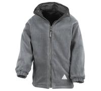 Result Reversible Storm Stuff Anti Pilling Fleece Waterproof Jacket in Jet Black | Size: 2-3 Years Result Jet Black 2-3 Years
