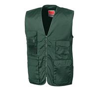 Result Safari Waistcoat - Black - M