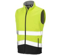 Result Safe-Guard Printable Safety Soft Shell Gilet RS451