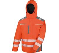 Result Softshell Coat Safeguard Dynamic High Visibility Water-Resistant