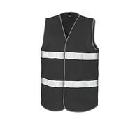 Result Safeguard Enhance Visibility Vest, Black, S/M. R200XEV