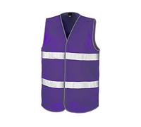Result Safeguard Enhance Visibility Vest, Purple, L/XL. R200XEV