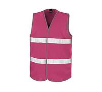 Result Safeguard Enhance Visibility Vest, Raspberry, S/M. R200XEV