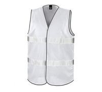 Result Safeguard Enhance Visibility Vest, White, 2X/3XL. R200XEV