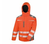 Result Safeguard Mens Dynamic Hi-Visibility Softshell Work C RW5340
