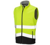 Result Safeguard Mens Printable Safety Softshell Gilet RW6507