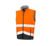 Result Safeguard Printable safety softshell gilet - Mens, 100% Polyester