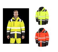 Result Safeguard Printable softshell safety coat - Mens, Oeko-Tex