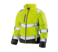 Result Safeguard Womens/ladies Soft Padded Safety Jacket