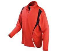 Result Spiro S178X Unisex Trial Training Top - Red/Black/White - L