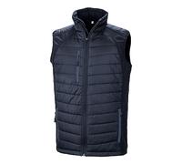 Result Unisex Adult Compass Softshell Gilet (L) (Navy)