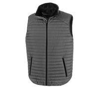 (XXL, Grey/Black) Result Unisex Adult Gilet