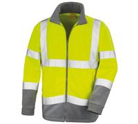 Result Unisex Adult Safeguard Microfleece Hi-Vis Jacket PC6505