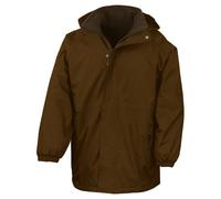 (L, Brown) Result Unisex Adult StormDri 4000 Reversible Jacket