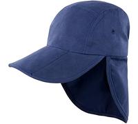 Result Unisex Headwear Folding Legionnaire Hat/Cap (One Size) (Navy Blue)
