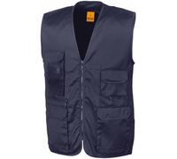 Result Unisex Multi Pocket Comfortable & Stylish Safari Waistcoat