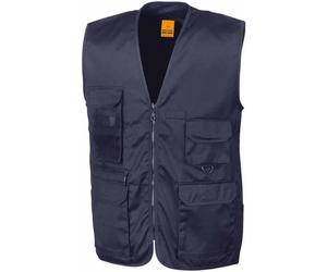 Result Unisex Multi Pocket Comfortable & Stylish Safari Waistcoat