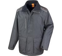Result R305X Long Work-Guard Vostex Long Coat - Black, 3X-Large