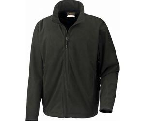 Result Unisex Result Urban Extreme Climate Stopper Fleece Jacket {R109A} - Black - Small {36/38"}