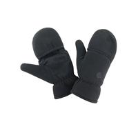(S-M, Black) Result Unisex Winter Essentials Palmgrip Glove-Mitt