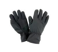 (S-M, Black) Result Unisex Winter Essentials Softshell Thermal Gloves