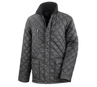 Result Urban Cheltenham Gold Quilted Fleece Lined Jacket