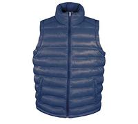 Result Urban Mens Ice Bird Padded Gilet, Navy Blue, 2XL. R193M