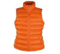 (L UK, Orange) Result Urban Outdoor Womens/Ladies Ice Bird Padded Gilet