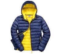 Result Urban R194M Mens Snow Bird Padded Jacket - Navy/Yellow - 2XL