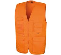 Result Vest Waistcoat Work Gilet Tool Mesh-Back Multiple Pockets Comfort Fit