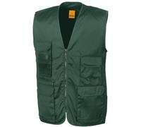 Result Vest Waistcoat Work Gilet Tool Mesh-Back Multiple Pockets Comfort Fit