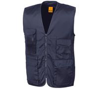 Result Vest Waistcoat Work Gilet Tool Mesh-Back Multiple Pockets Comfort Fit
