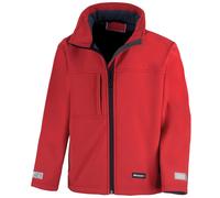 Result Waterproof Classic Softshell 3 Layer Jacket in Red | Size: Medium Result Red M