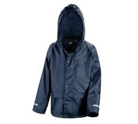 Result Waterproof Jacket Rain Hooded Coat Boys Girls Top Windproof Comfortable