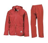 Result Waterproof Jacket Trouser Suit Unisex Packable Rain Set S-2XL
